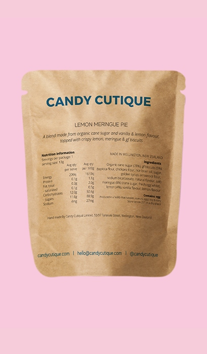 Lemon Meringue Pie Candy Floss